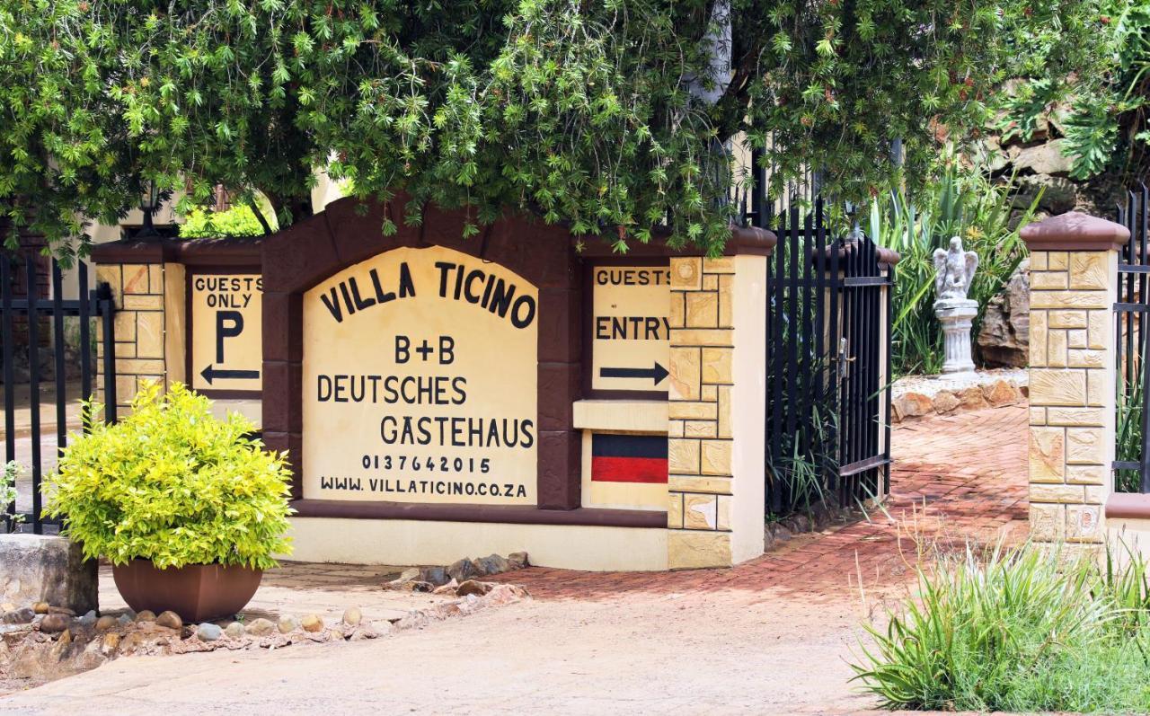 Villa Ticino Guest House Sabie Kültér fotó